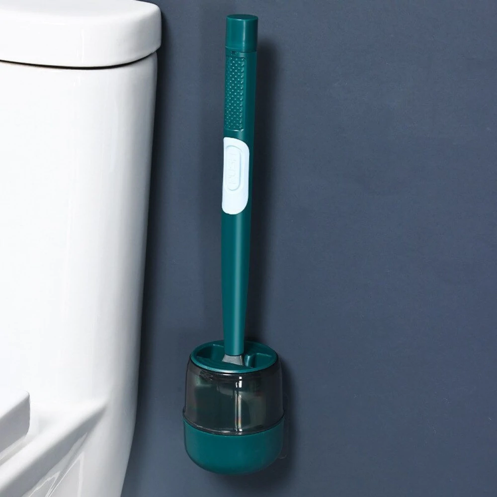 Flexible toilet brush for precise and easy cleaning