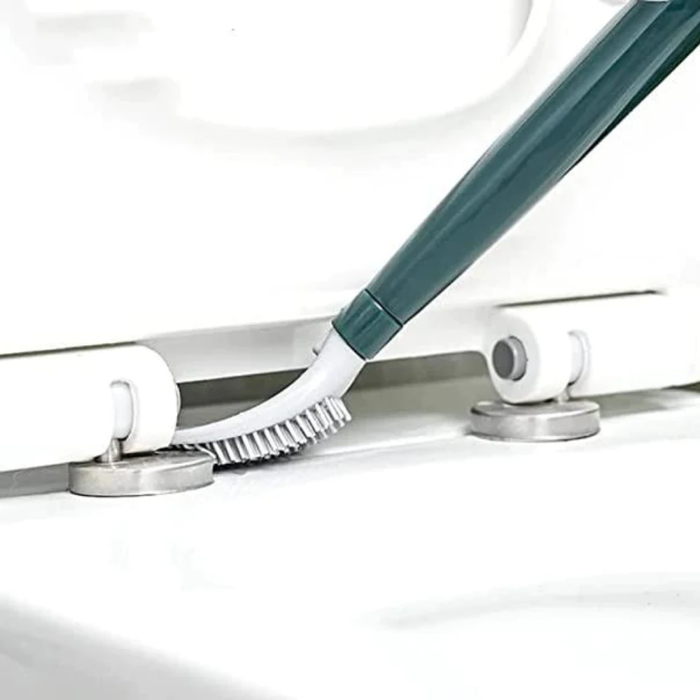 Flexible toilet brush for precise and easy cleaning