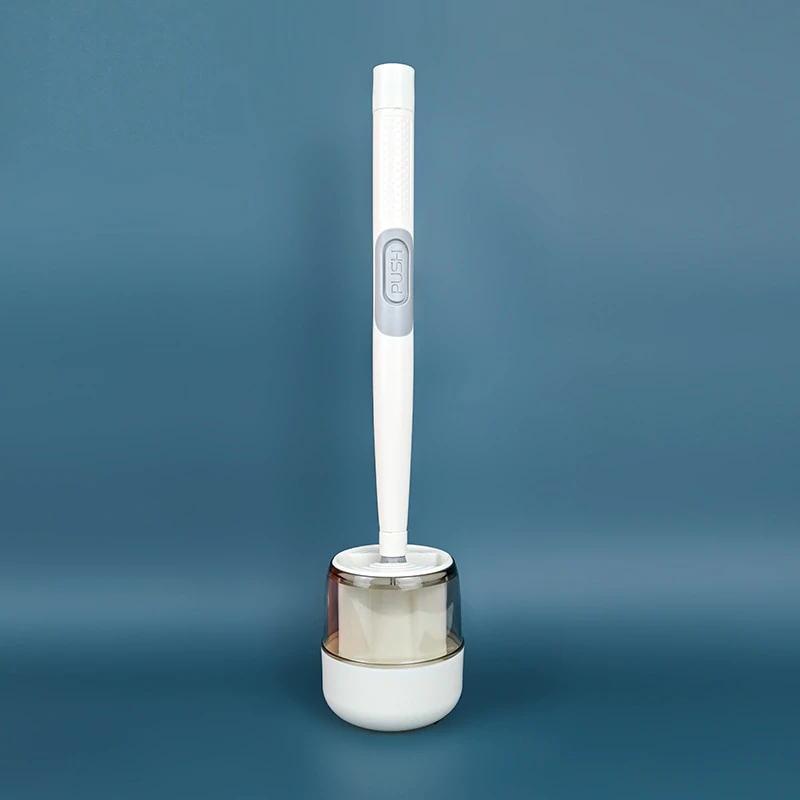 Flexible toilet brush for precise and easy cleaning