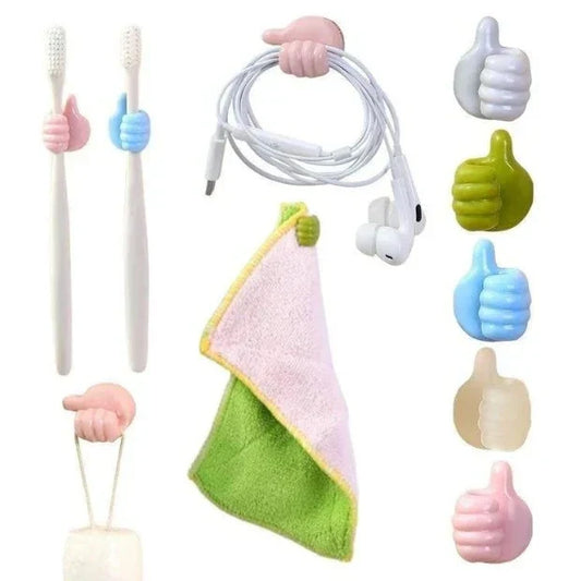 ThumbMate - Kreativ väggcrochet i självhäftande silikon
