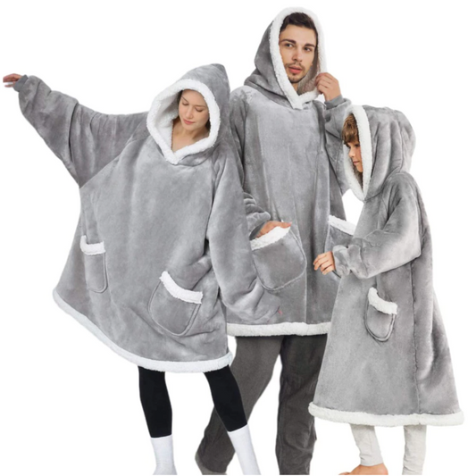 Giant hoodie fleece ultra bekväm för total avkoppling